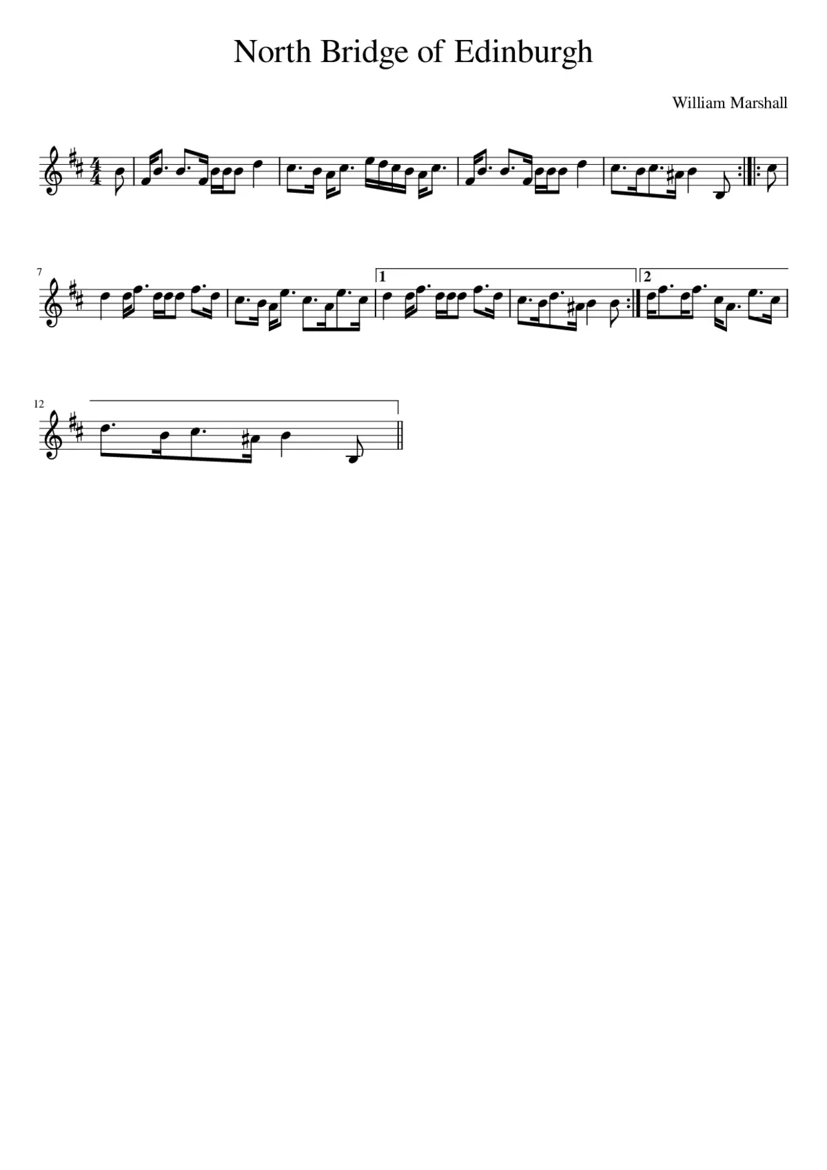 North Bridge of Edinburgh - Page 1