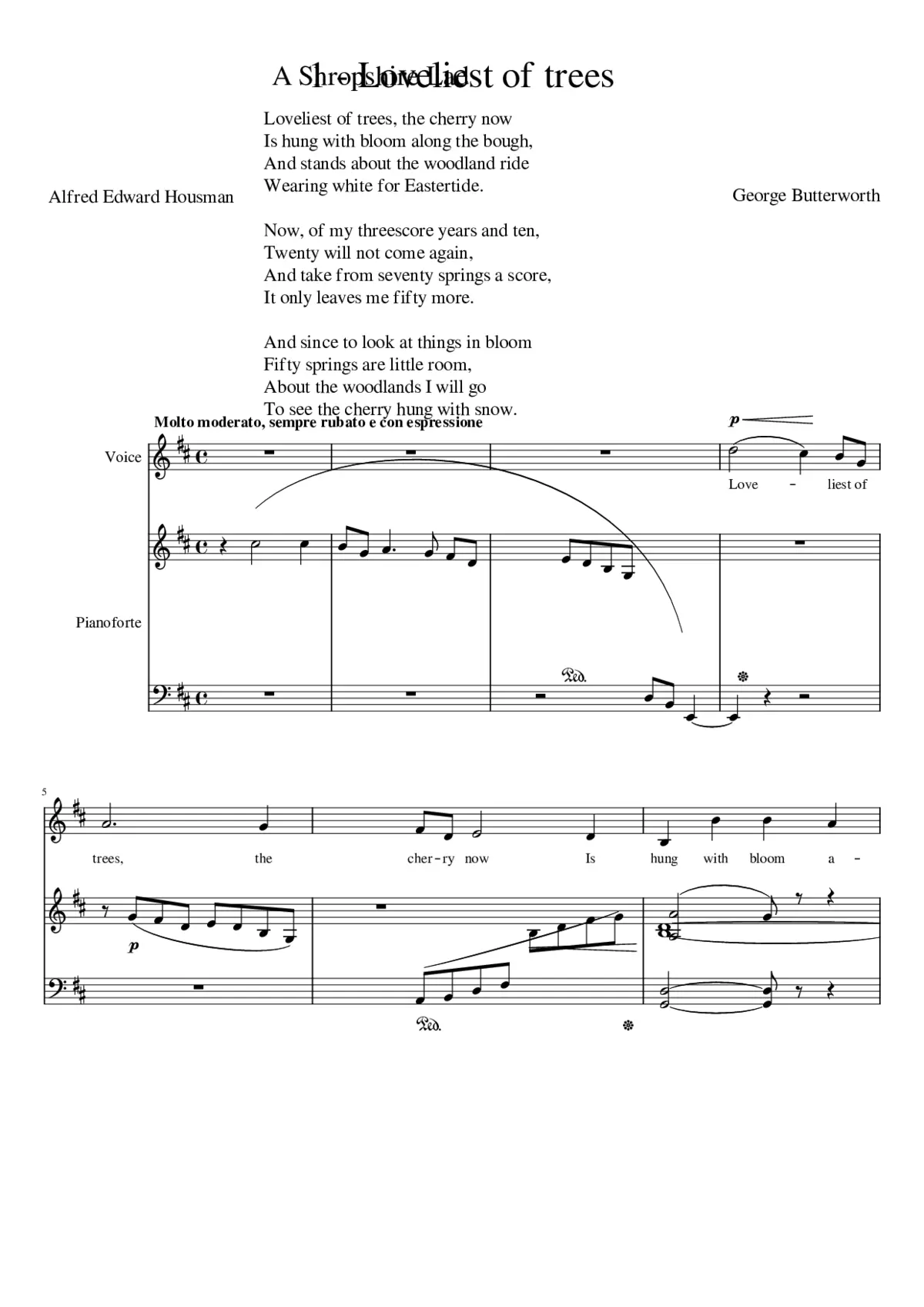 A Shropshire Lad - Page 1