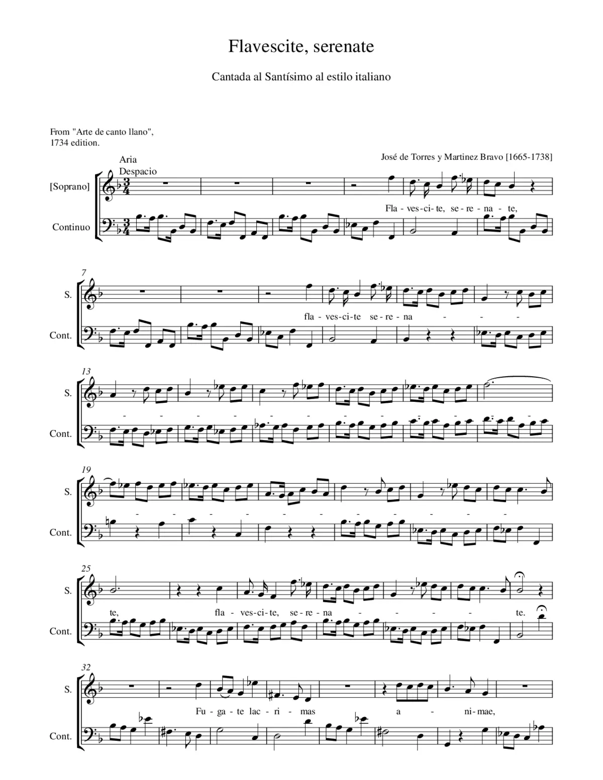 Flavescite, serenate - Page 1