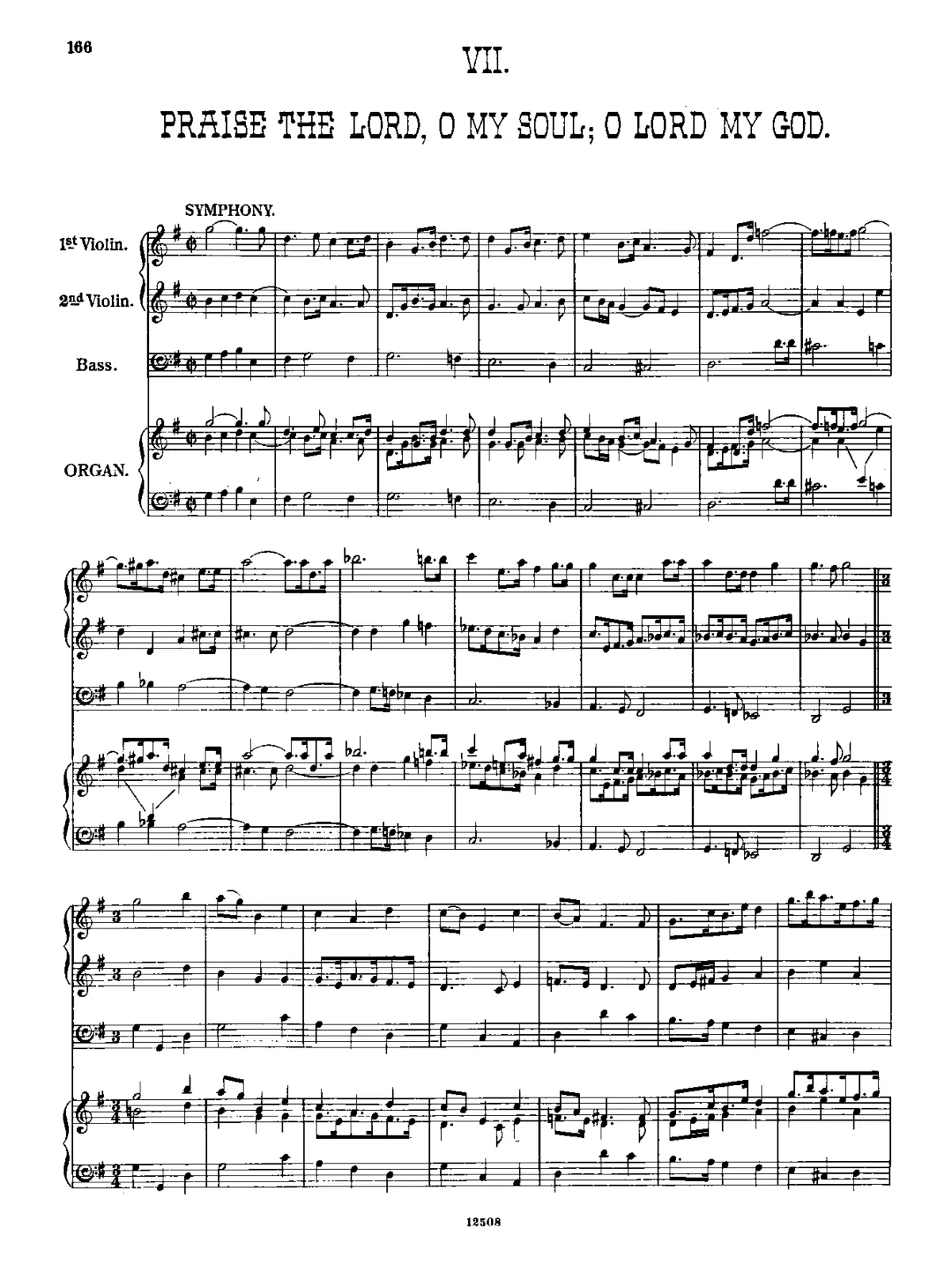 Praise the Lord, O My Soul, O Lord My God - Page 1
