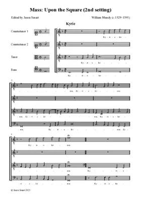 Mass 'Upon the Square' (2nd setting)