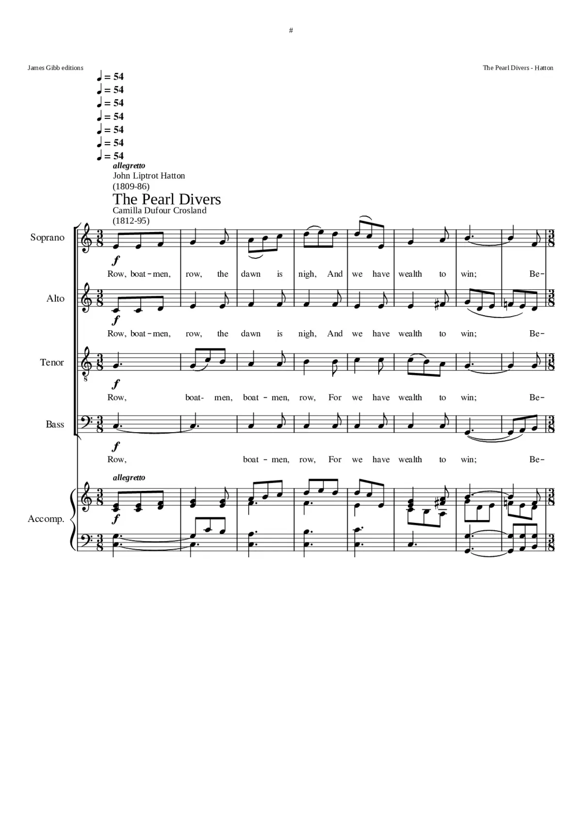 The Pearl Divers - Page 1