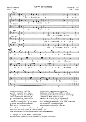 Hor vi riconfortate à 6