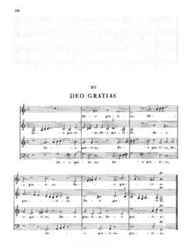 Deo gratias