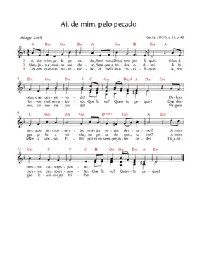 Ai de mim pelo pecado