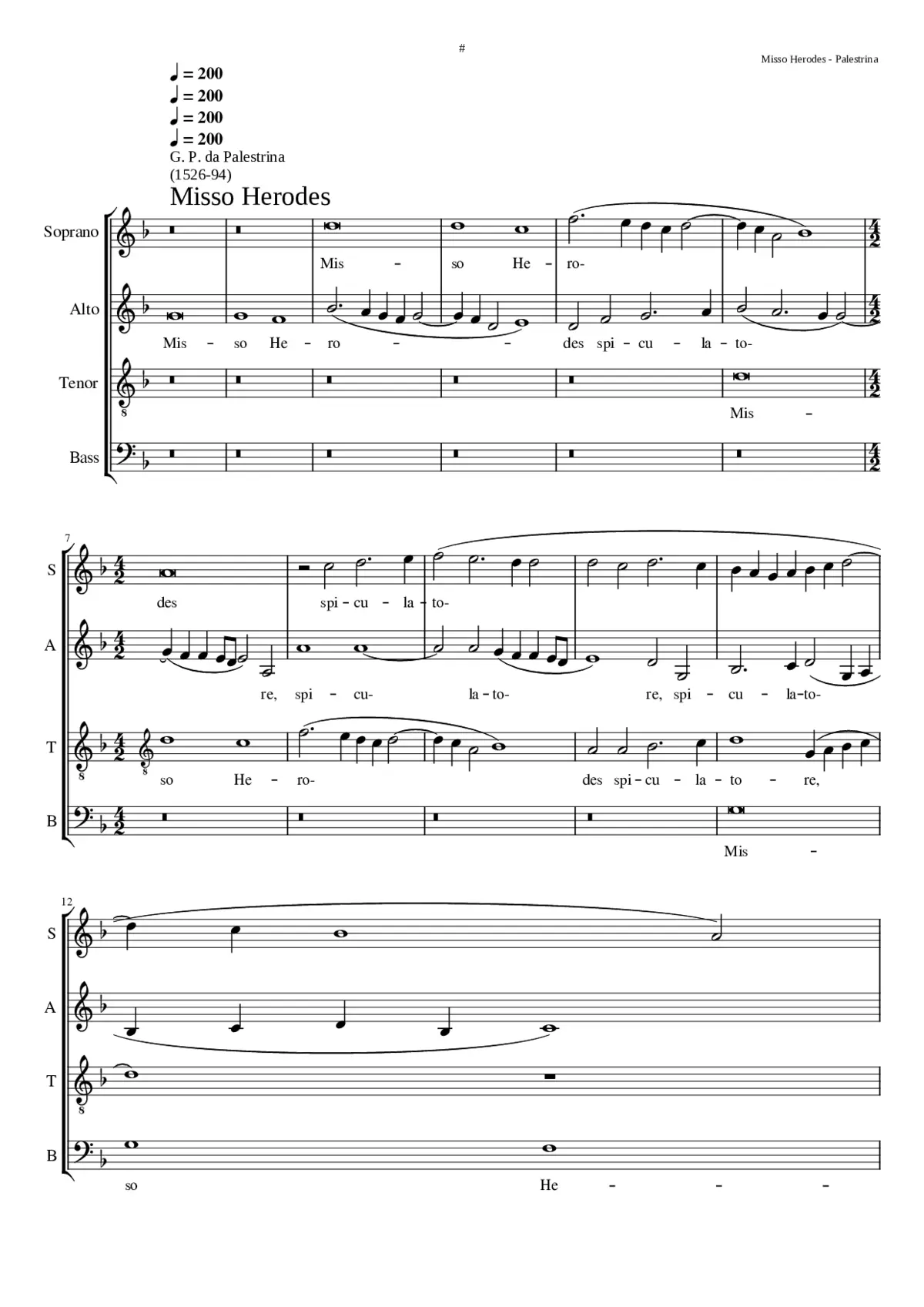 Misso Herodes - Page 1