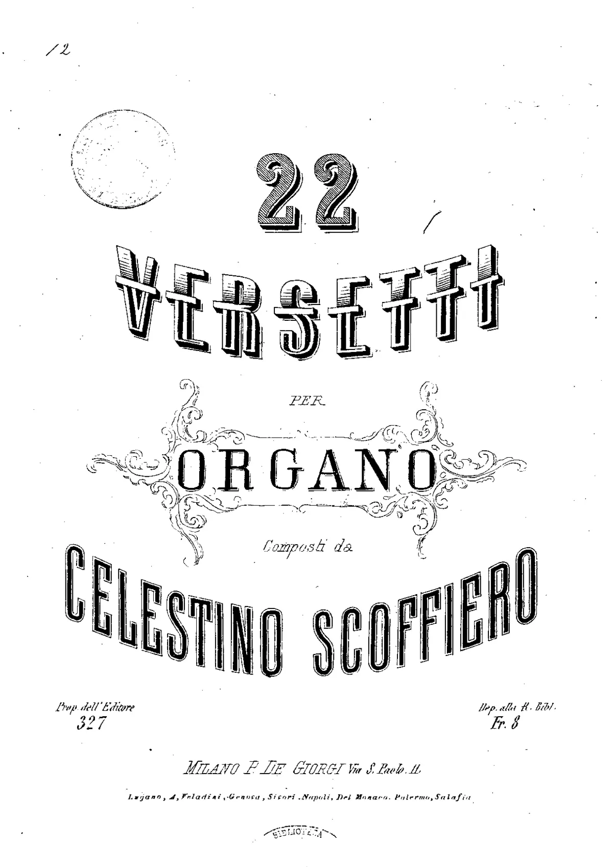 22 Versetti - Page 1