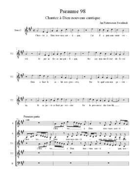 Pseaume 98 - Chantez à Dieu nouveau cantique