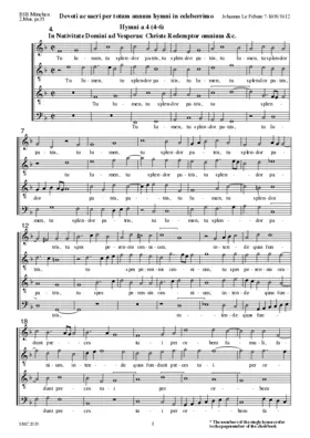 Christe Redemptor omnium, ex Patre