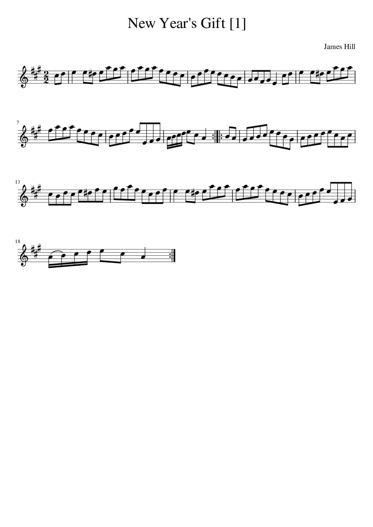 New Year's Gift - Page 1