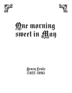 One morning sweet in May