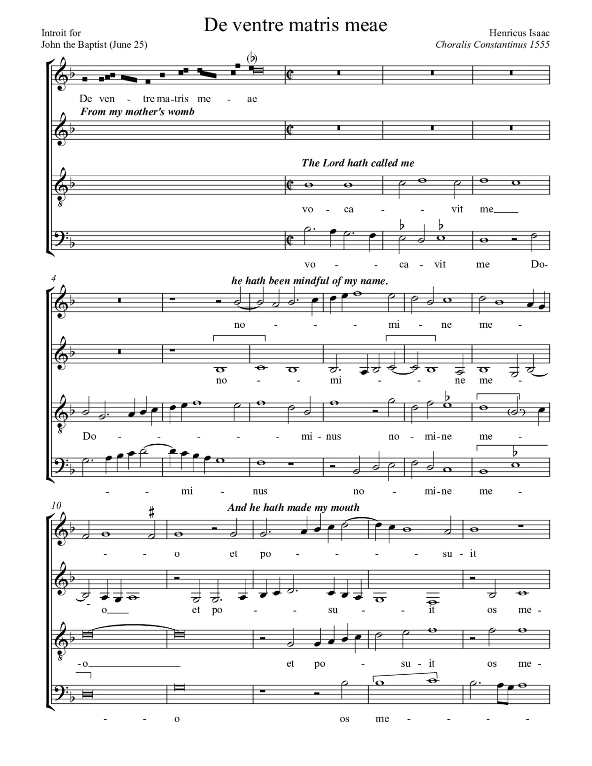 De ventre matris - Page 1