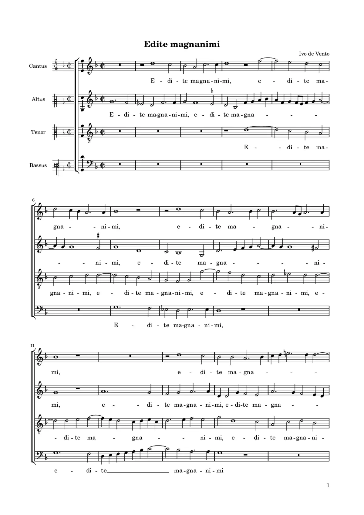 Edite magnanimi - Page 1