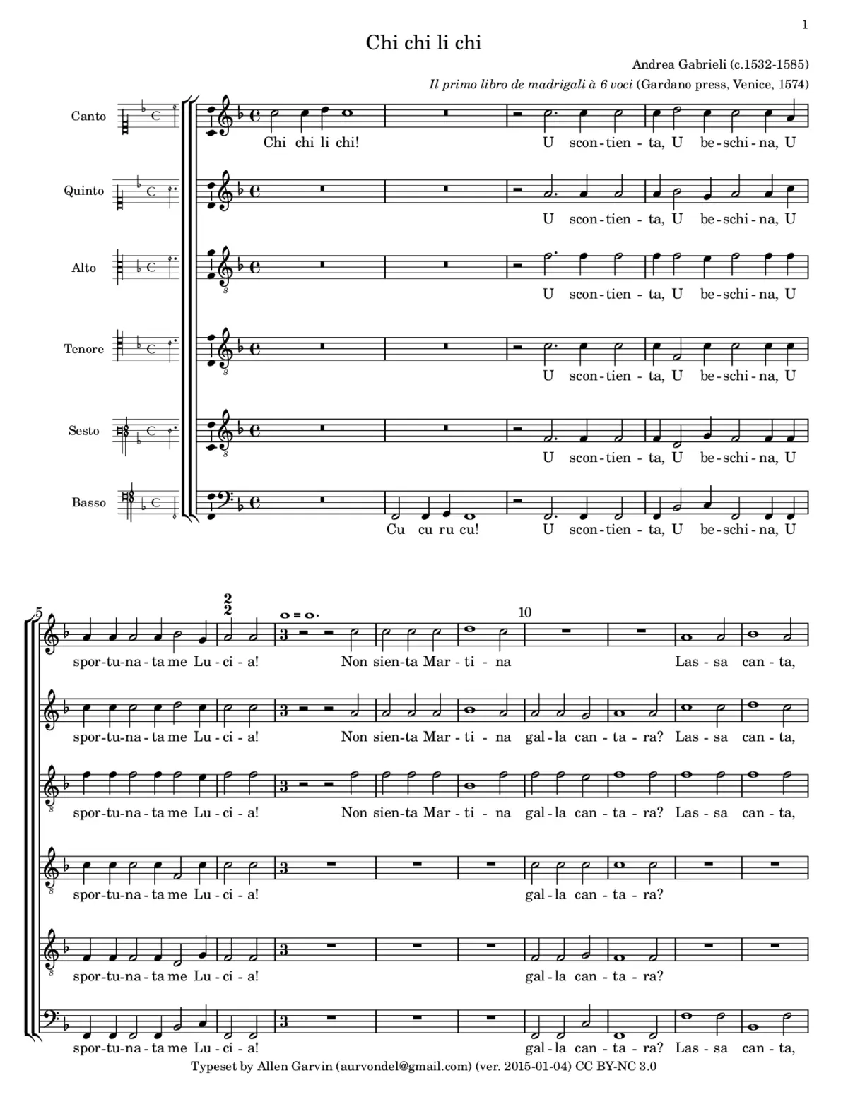 Chi chi li chi - Page 1