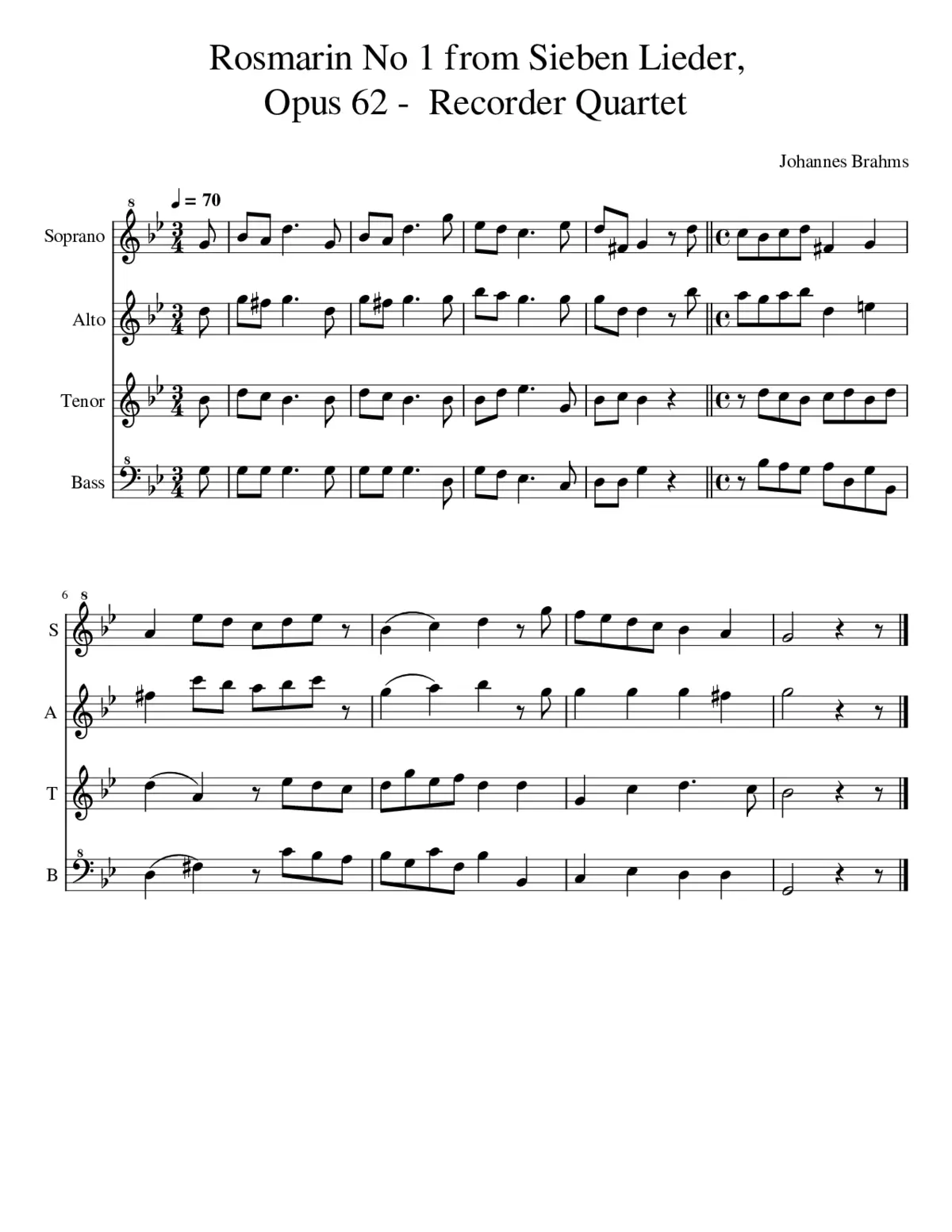 7 Lieder Op.62 - Page 1