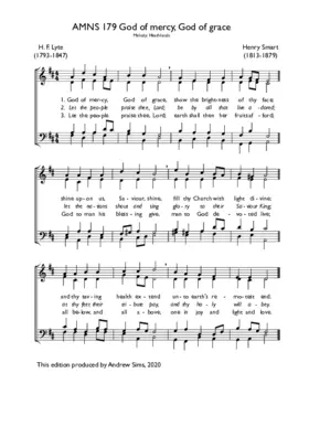 God of mercy, God of grace