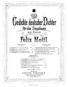 19 Gedichte deutscher Dichter