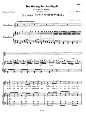 Der Gesang der Nachtigall