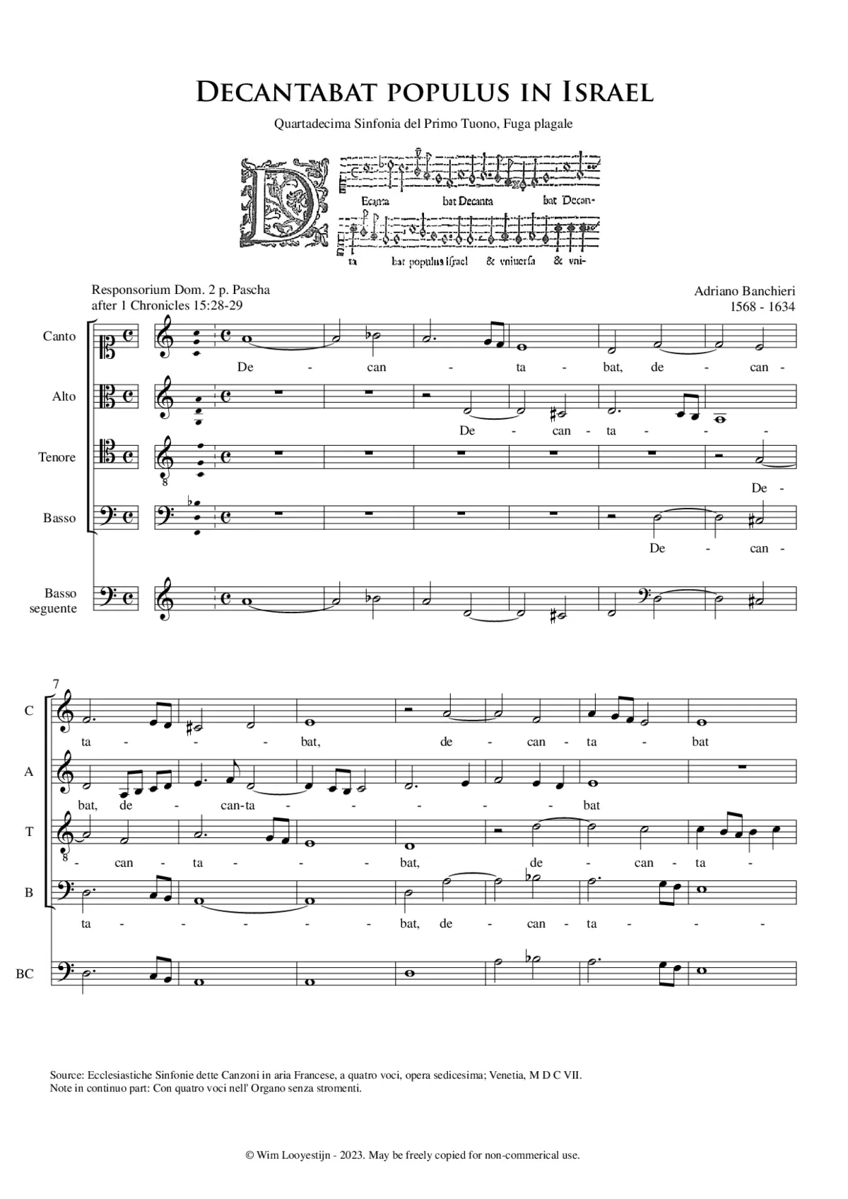 Decantabat - Page 1