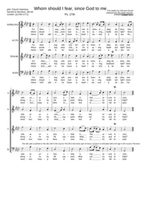 Whom should I fear since God to me