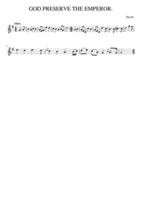 Streichquartett Op. 76 No. 3 in C Major (Emperor/Kaiserquartett)