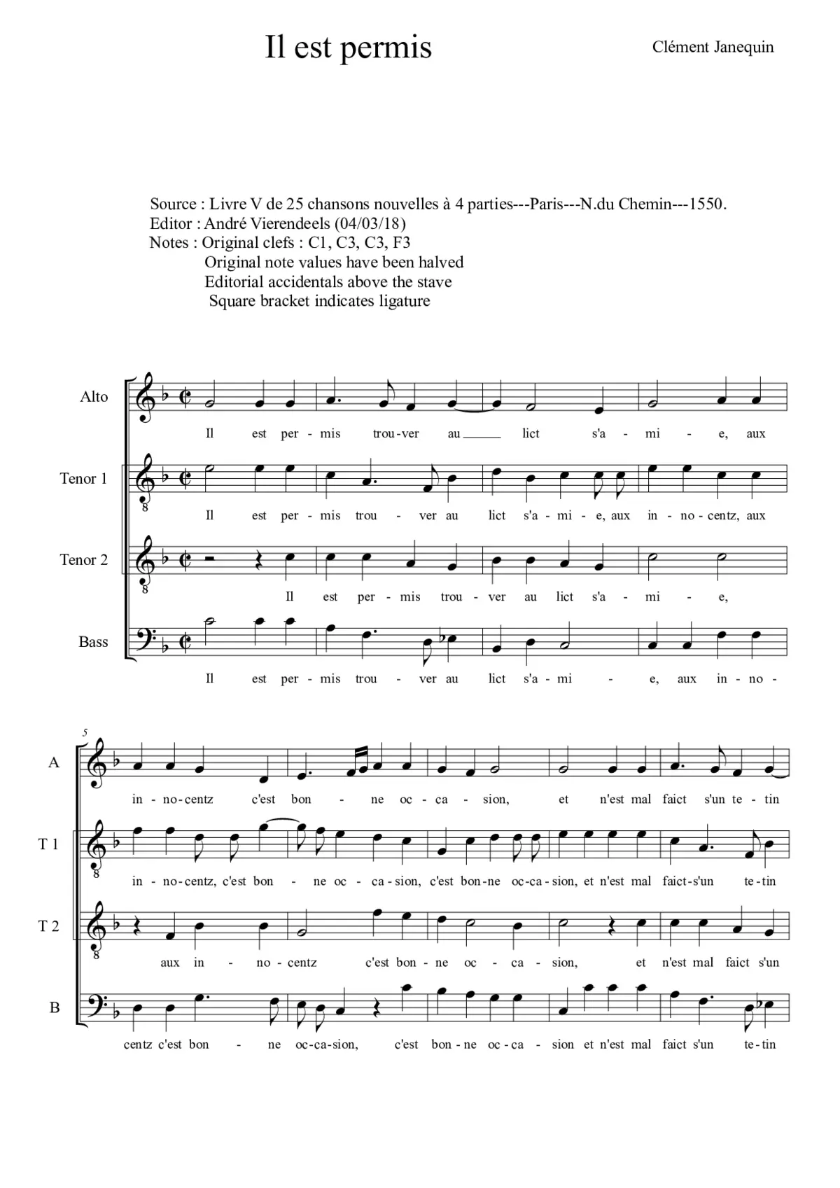 Il est permis - Page 1