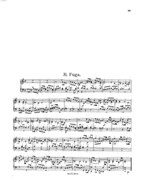 Fugue in C major
