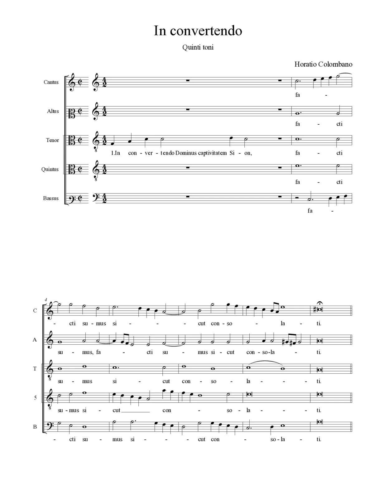 In convertendo - Page 1