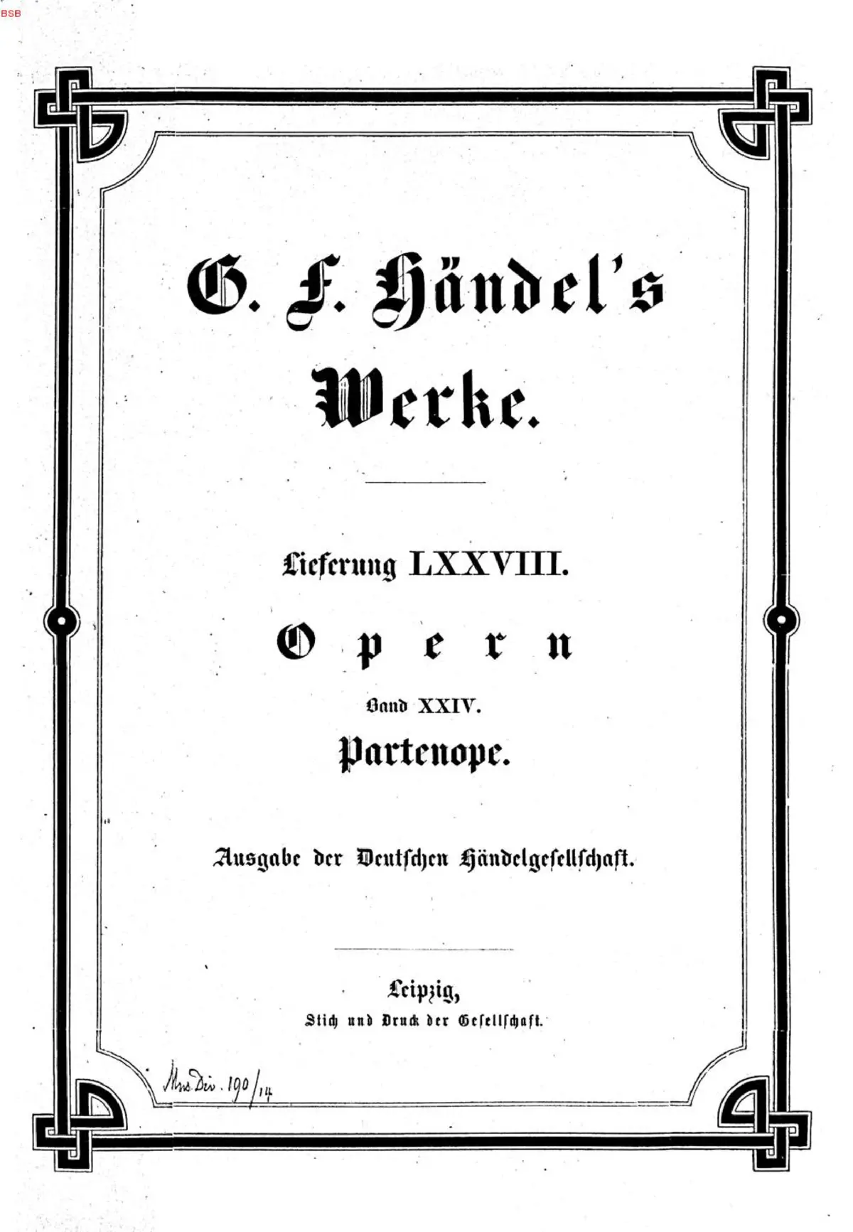 Partenope - Page 1