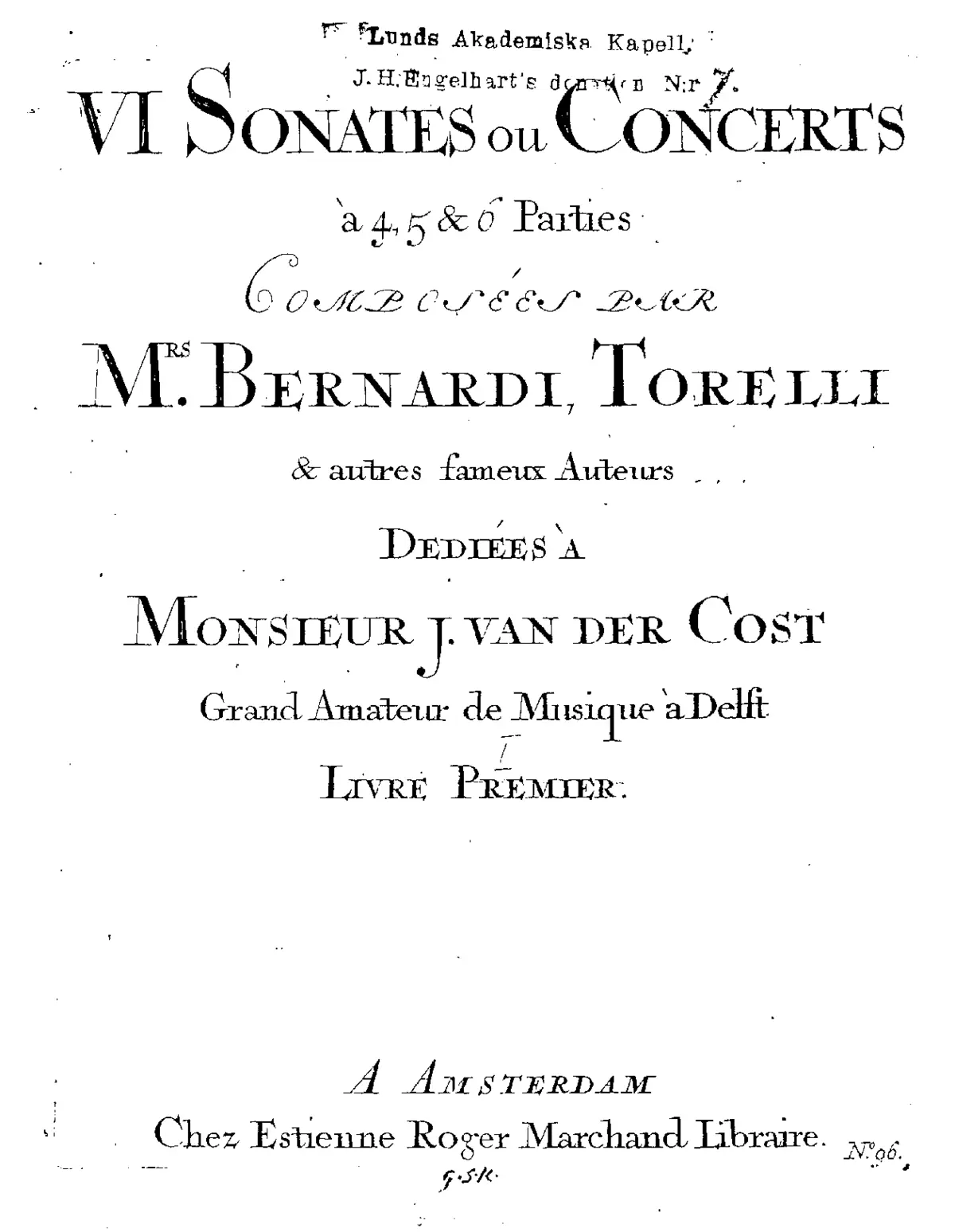 14 Sonates ou Concerts - Page 1