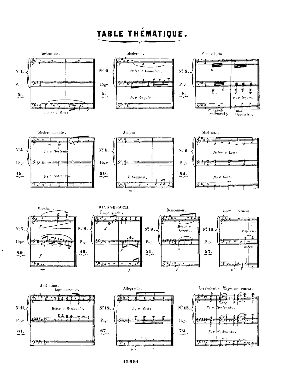 13 Prières - Page 1