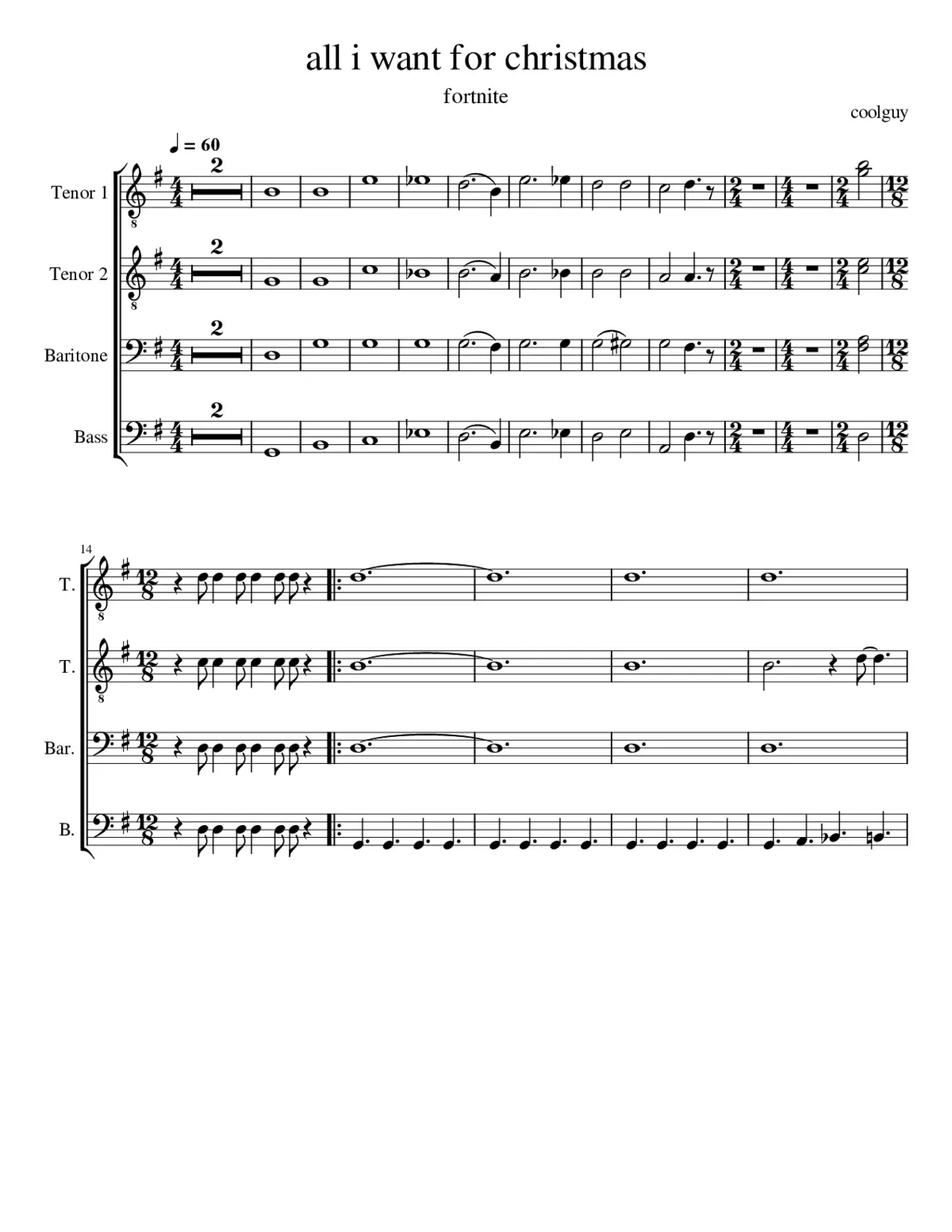 all i want for christmas is you - Page 1