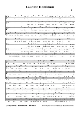 Laudate Dominum a 8