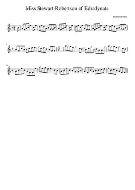 Miss Stewart-Robertson of Edradynate