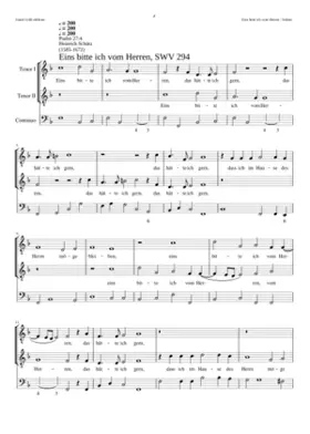 Eins bitte ich vom Herren