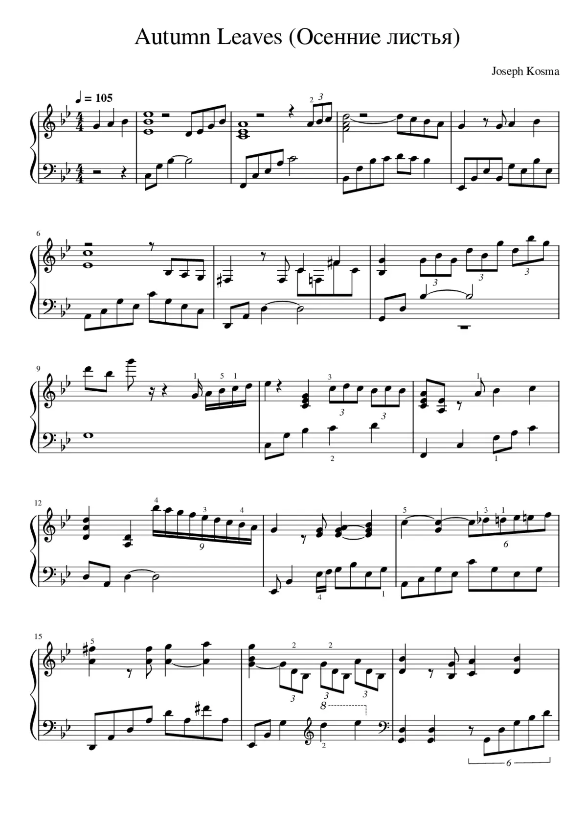 autumn leaves - Page 1