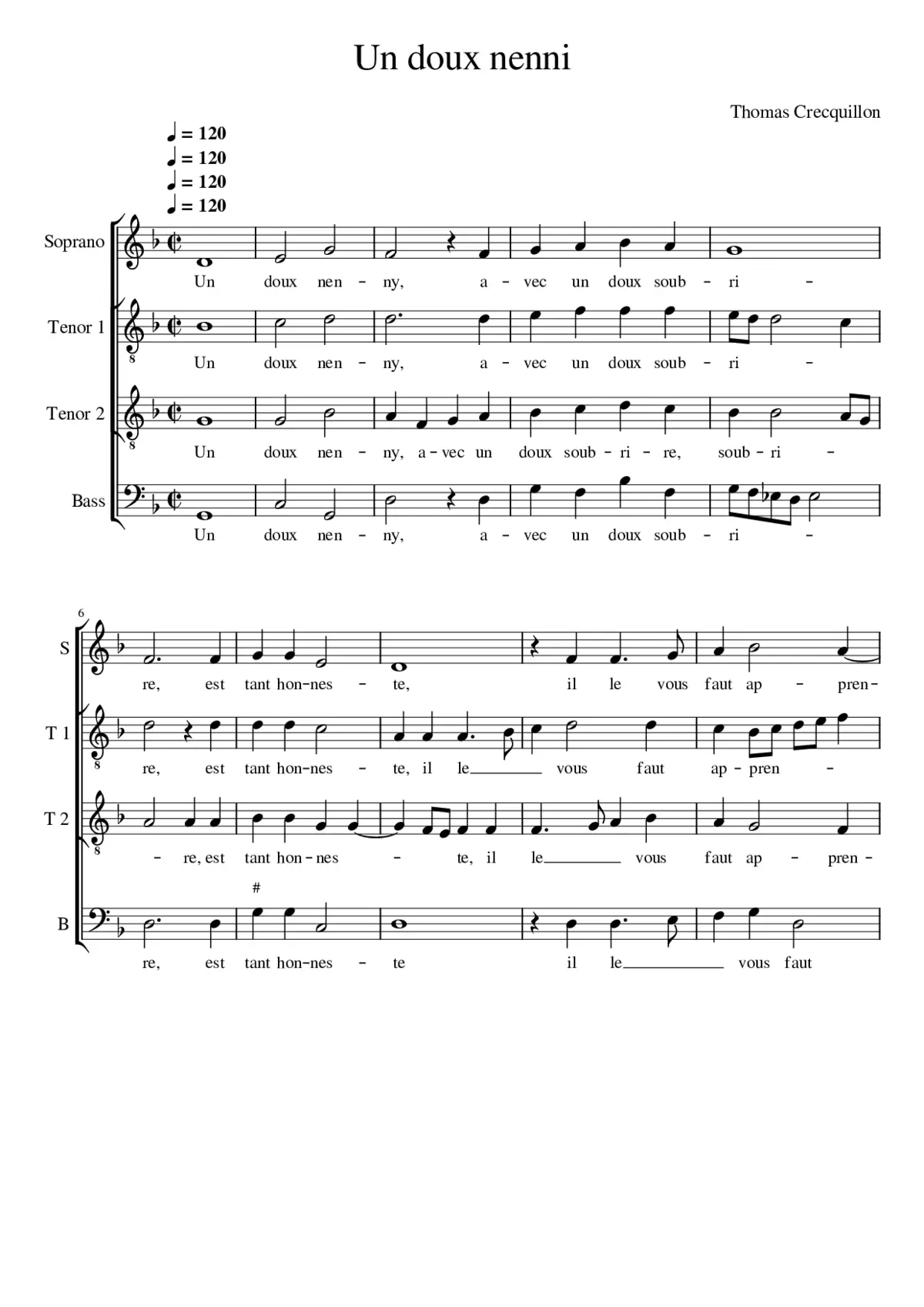 Un doux nenny - Page 1