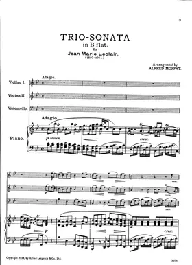 Trio Sonata in Bb Major, Op.4 No.2
