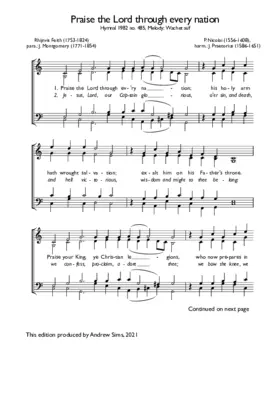 Praise the Lord through every nation