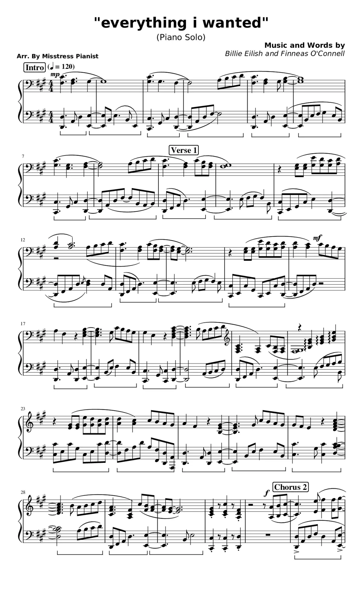 Everything I Wanted - Page 1