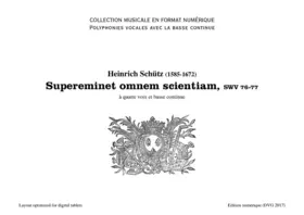 Supereminet omnem scientiam