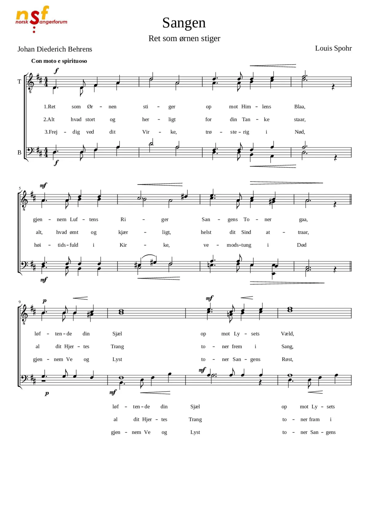 Sangen - Page 1