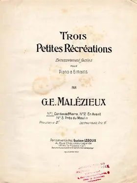 Trois Petites Récréations