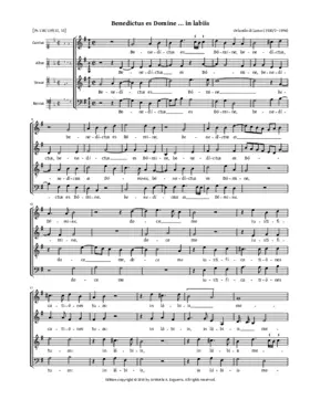 Benedictus es Domine