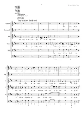 The eyes of the Lord