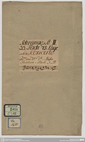 Violin Concerto in A major
