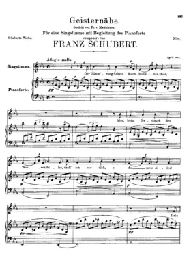 Geisternähe, D.100