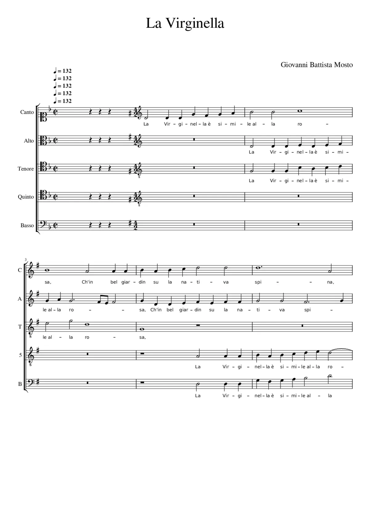La Virginella - Page 1
