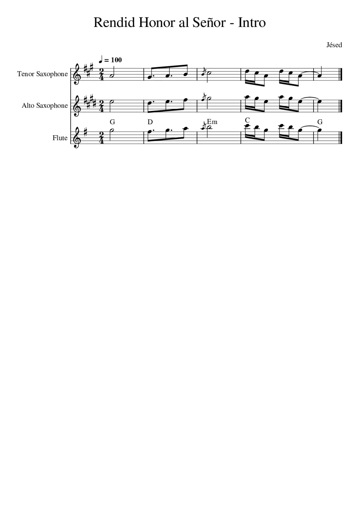 Rendid Honor al Señor - Page 1