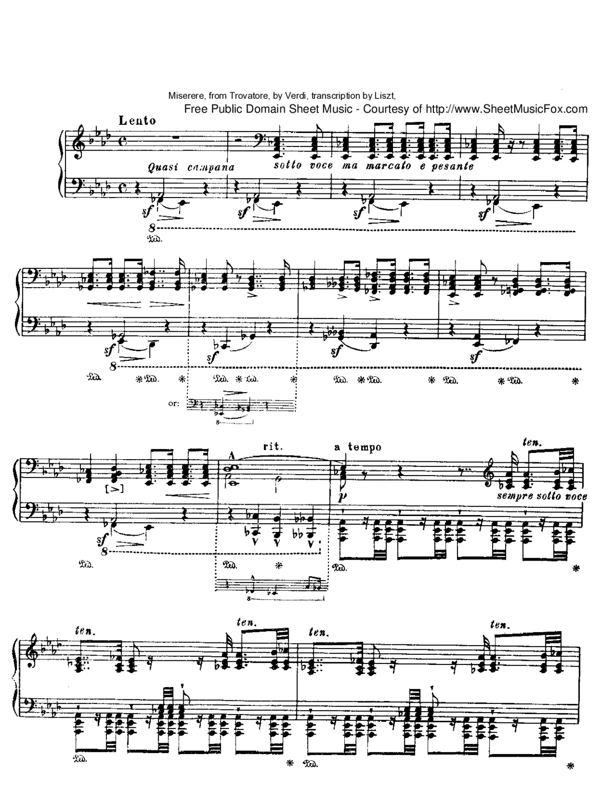 Miserere du Trovatore - Page 1